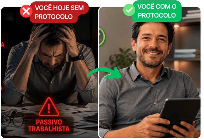 Antes e depois da implementação do Protocolo NR-1 2026