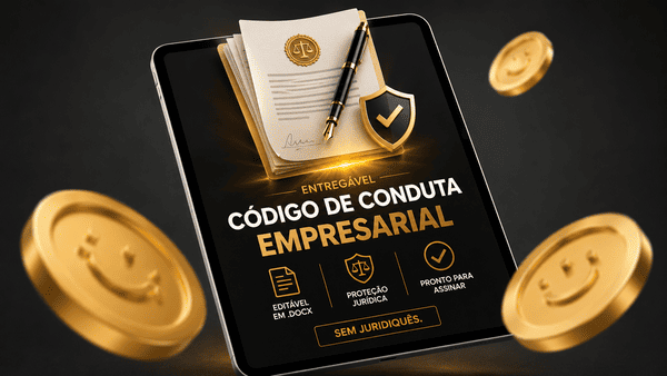 Mockup do Código de Conduta Empresarial
