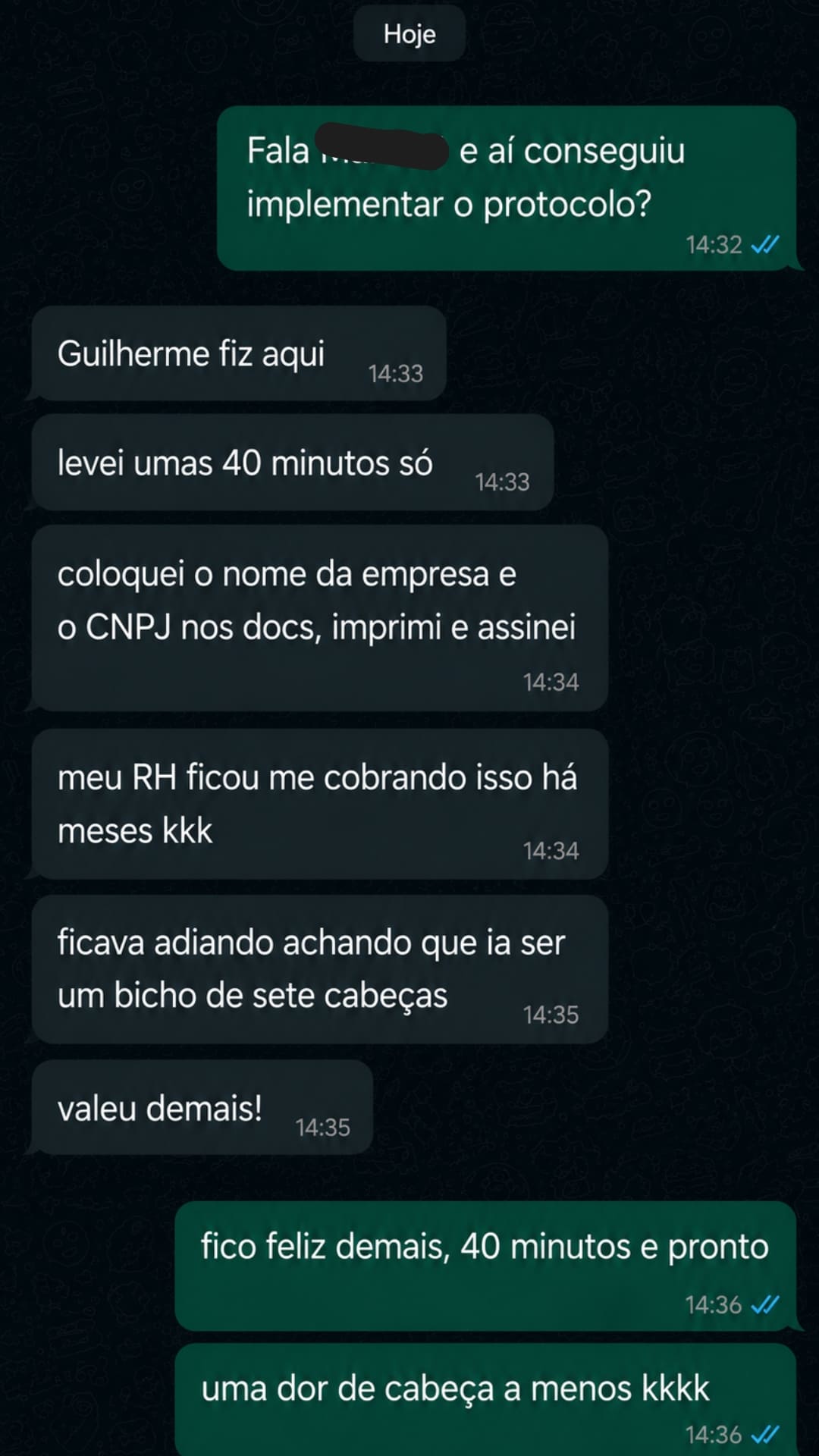 Depoimento 1