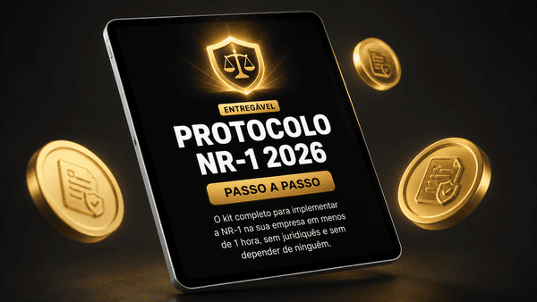 Mockup do Guia Prático de Implementação NR-1 2026